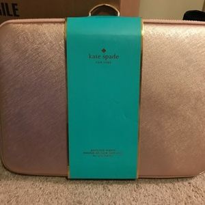 NWT Kate Spade Rose Gold IPad Pro Saffiano Case